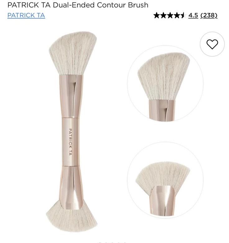 Brocha para contorno y polvo 