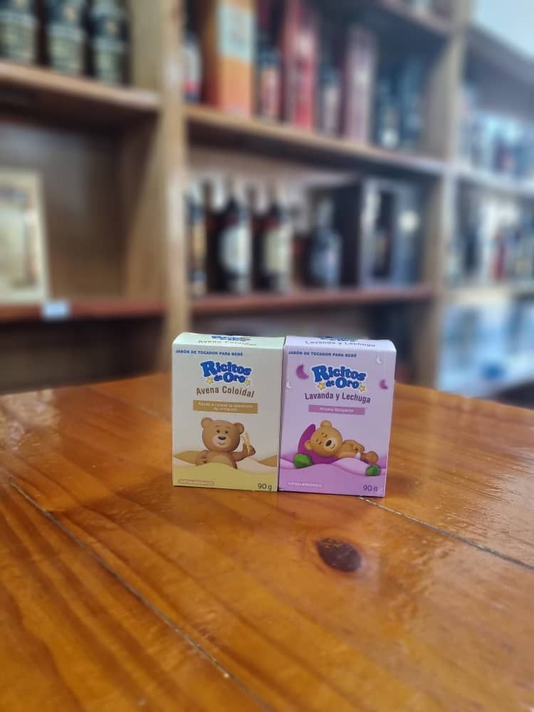 Jabón de tocador para bebé Ricitos de Oro