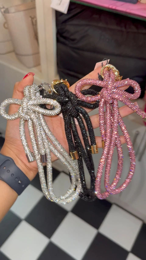 Lazos llaveros o accesorios de cartera 