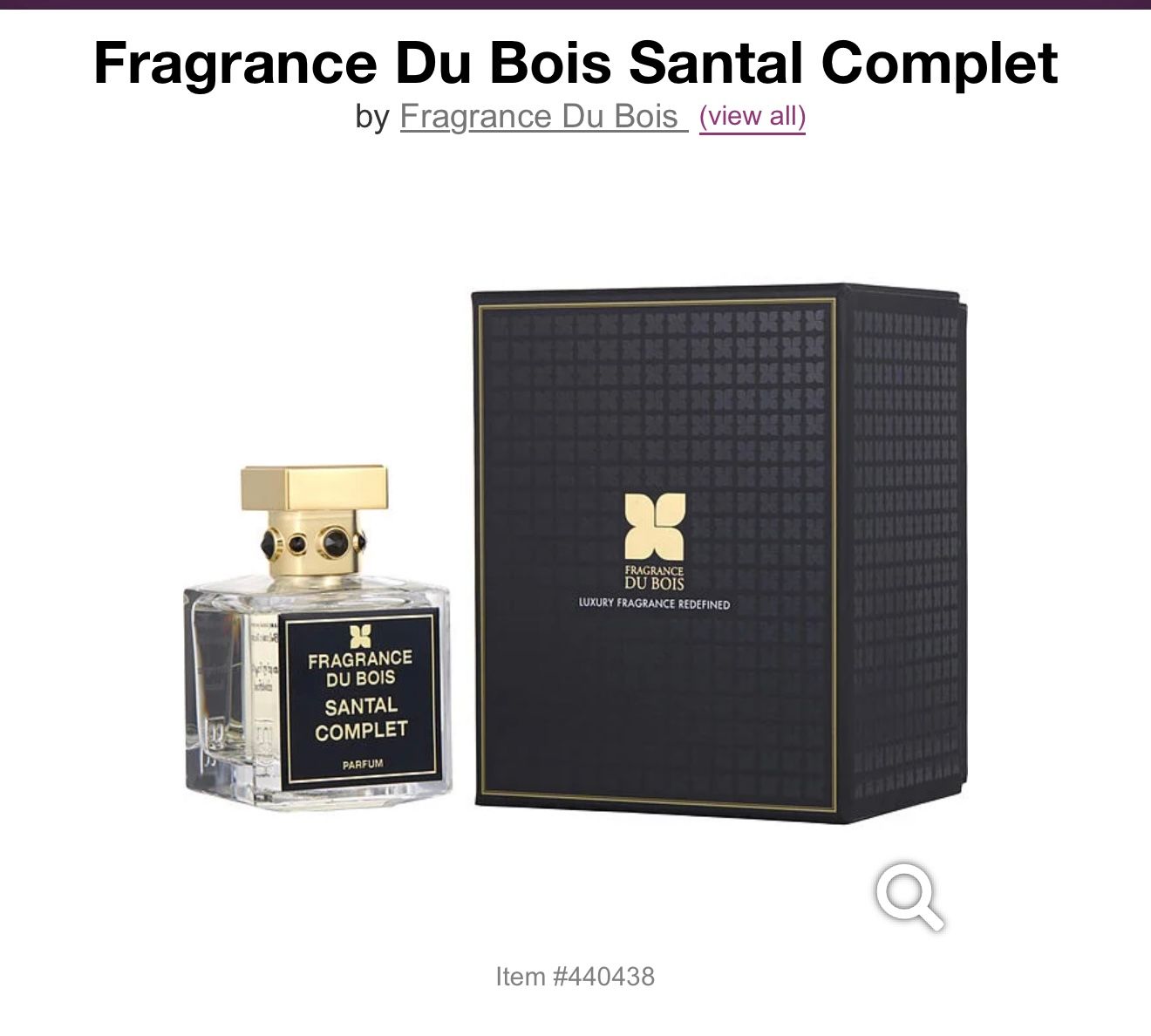 Perfume casa du bois 