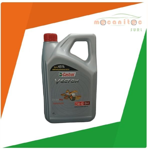 CASTROL, ACEITE SINTETICO VECTON 15W40, APICH-4 (4 Litros)