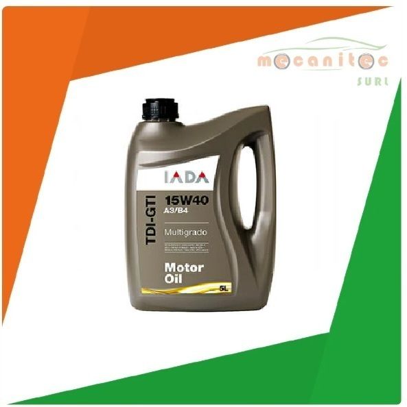 IADA, Aceite motor 4T API-SL/CF/CG4 15W40 TDI-GTI (5 Litros)