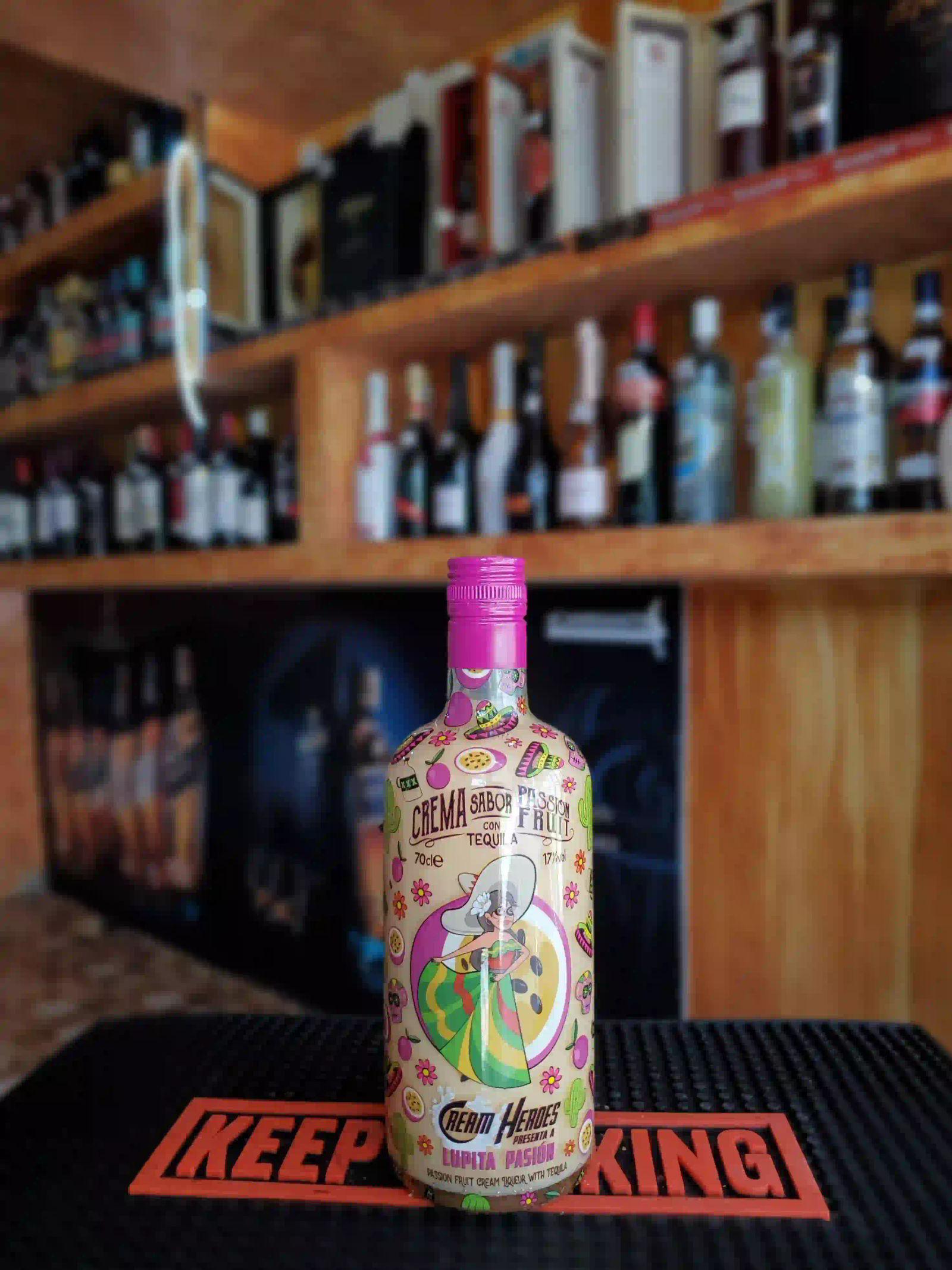 Crema Sabor Passion Fruit con Tequila