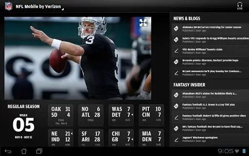 NFL Fantasy Football App