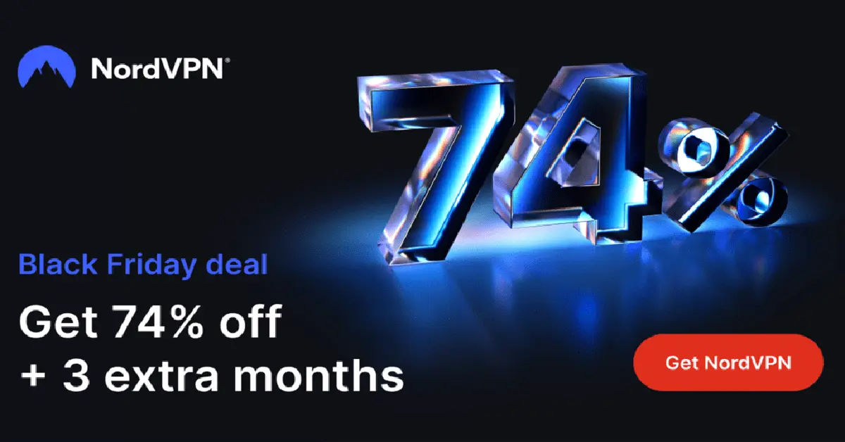 nordvpn is already in black friday mood 74 off and 3 months free