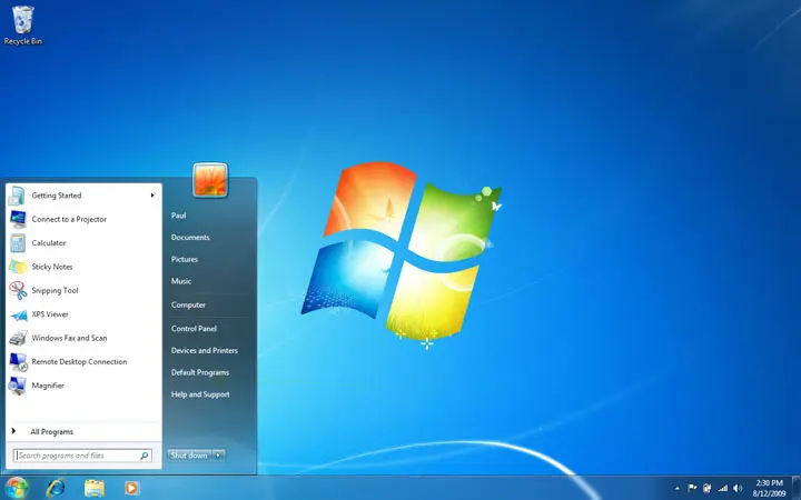 Downloading Windows 7