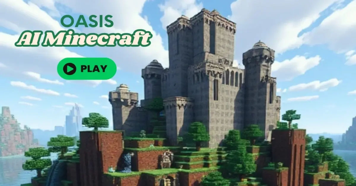 how to play minecraft ai using oasis generate a minecraft world with ai