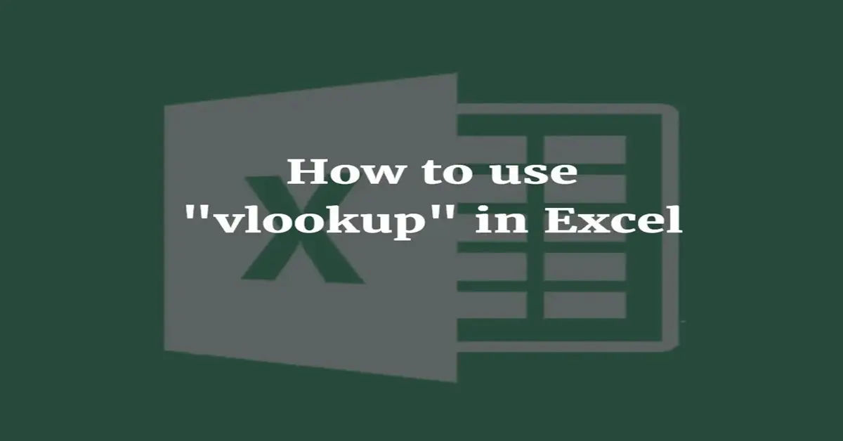 how to use vlookup in microsoft excel