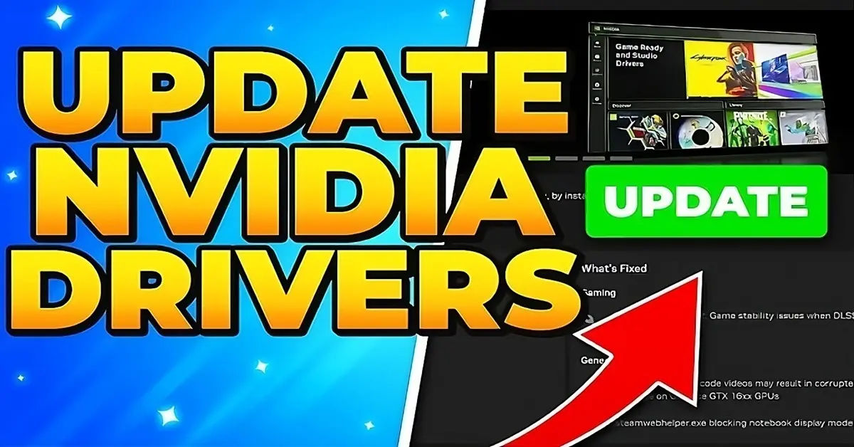 how to update nvidia drivers on your pc