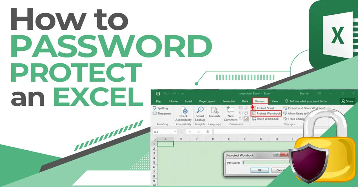 how to password protect an microsoft excel file