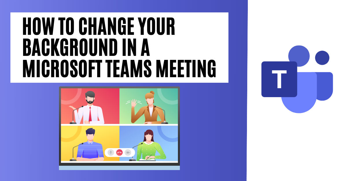 how to change background in microsoft teams