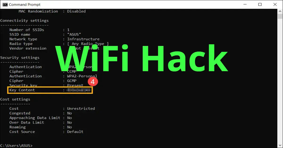 how to hack wifi password