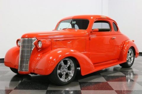 sharp looking 1938 Chevrolet Business Coupe hot rod for sale