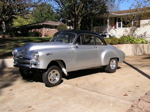 Gasser 1950 Chevy Business Coupe hot rod for sale