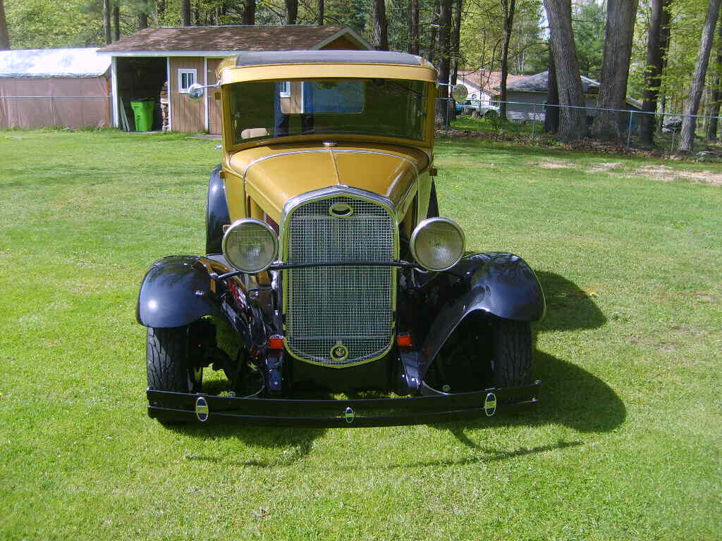 1931 Ford Model A hot rod [Buick powered]