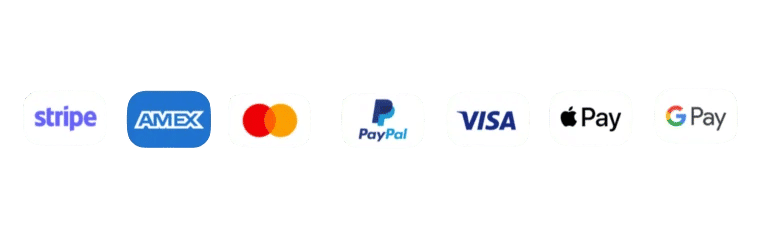 Accepted payment methods