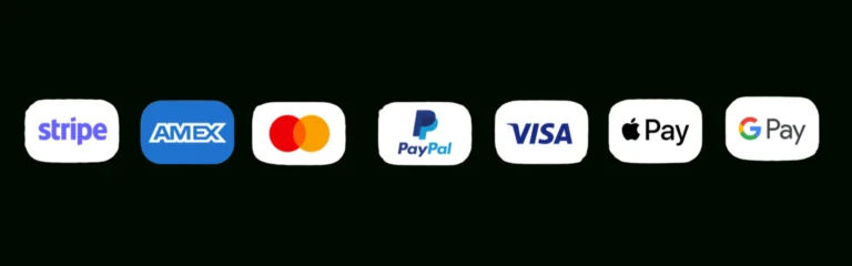 Accepted payment methods