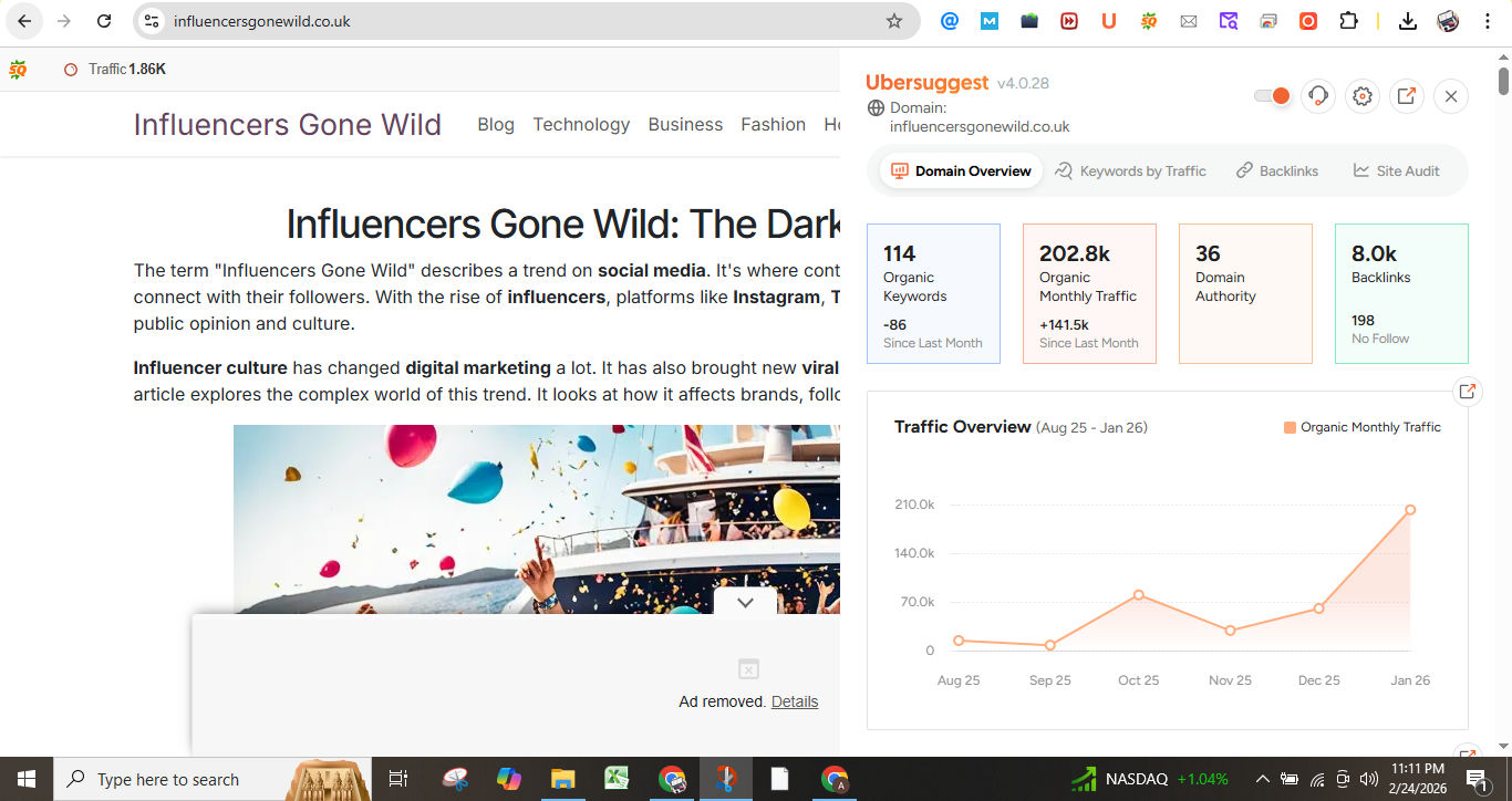 Influencersgonewild.co.uk