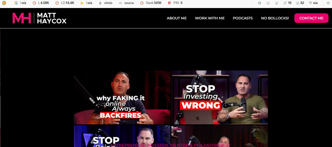 Matt-haycox.com