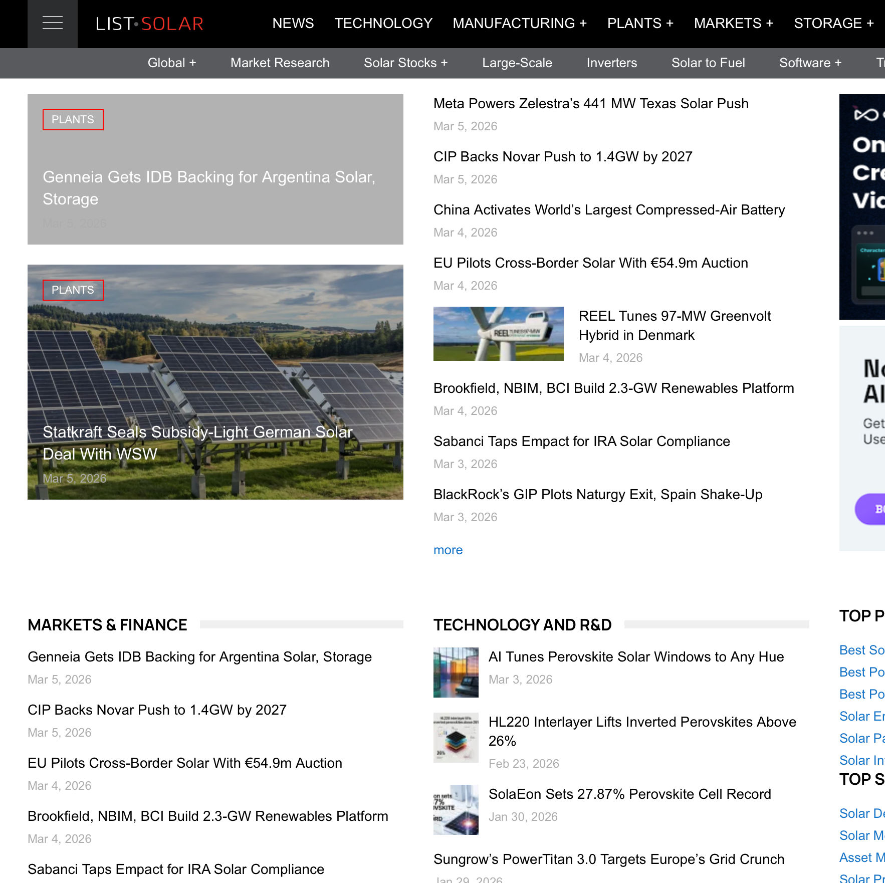 List.Solar