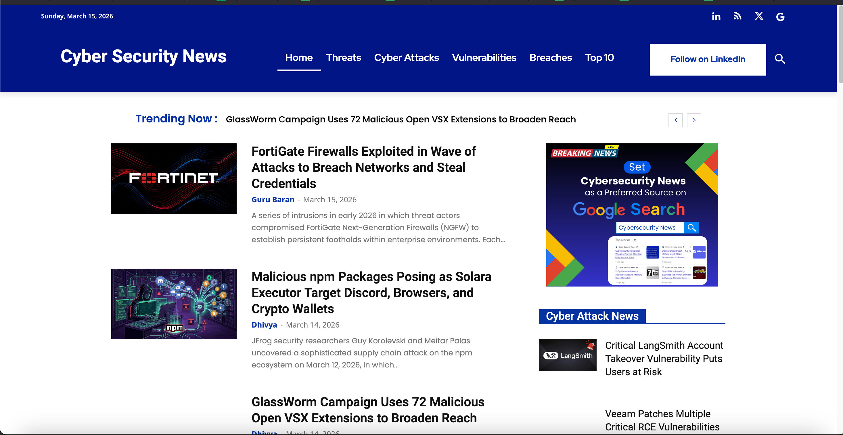 Cyber Security News