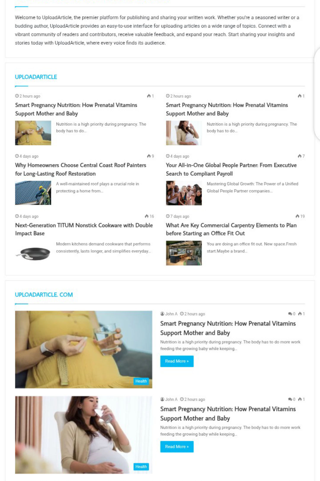 Uploadarticle