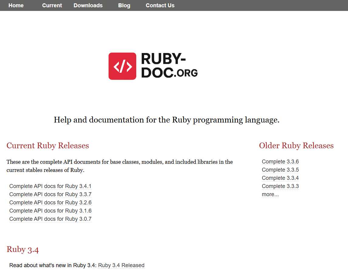 Ruby-Doc.org