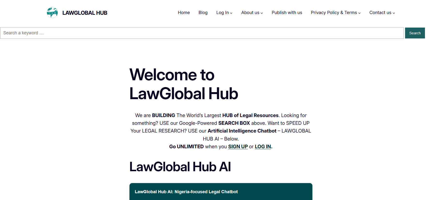 LAWGLOBAL HUB