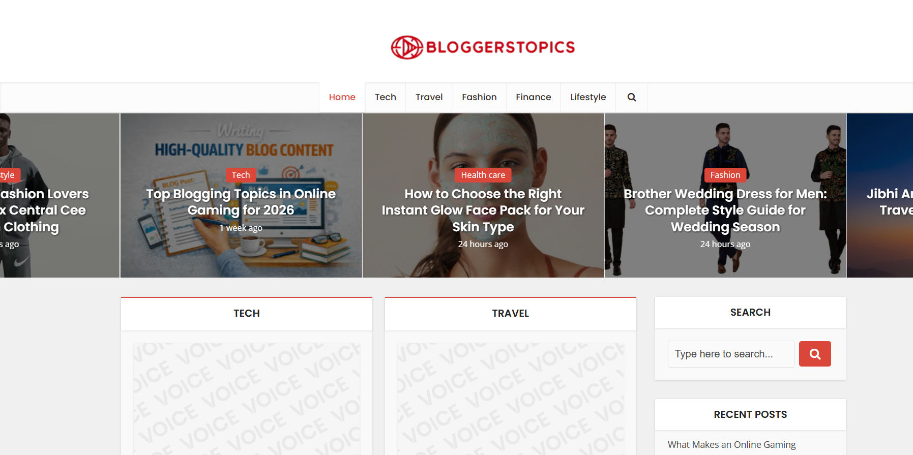 Blogger Stopics