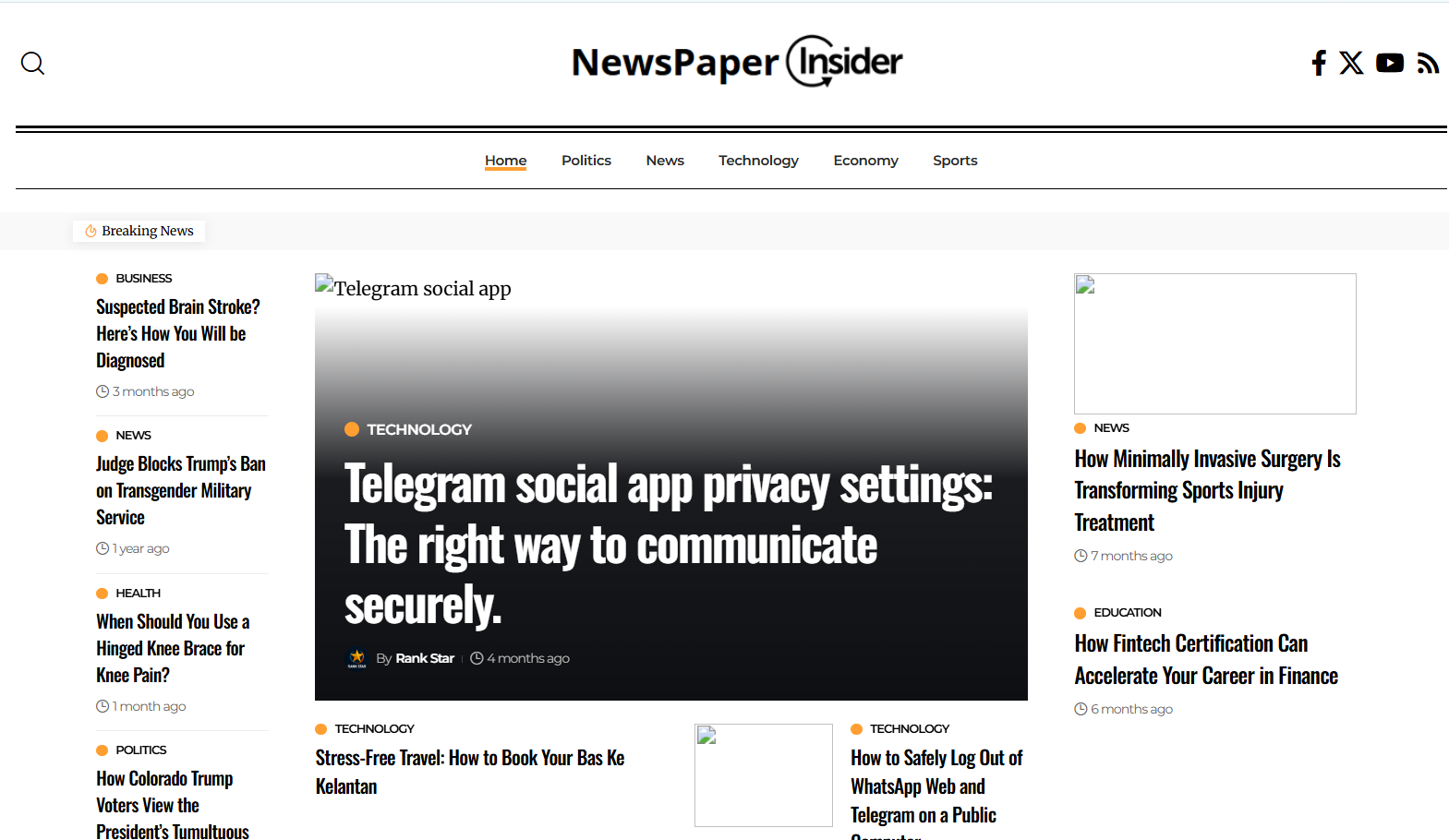 News Paper Insider