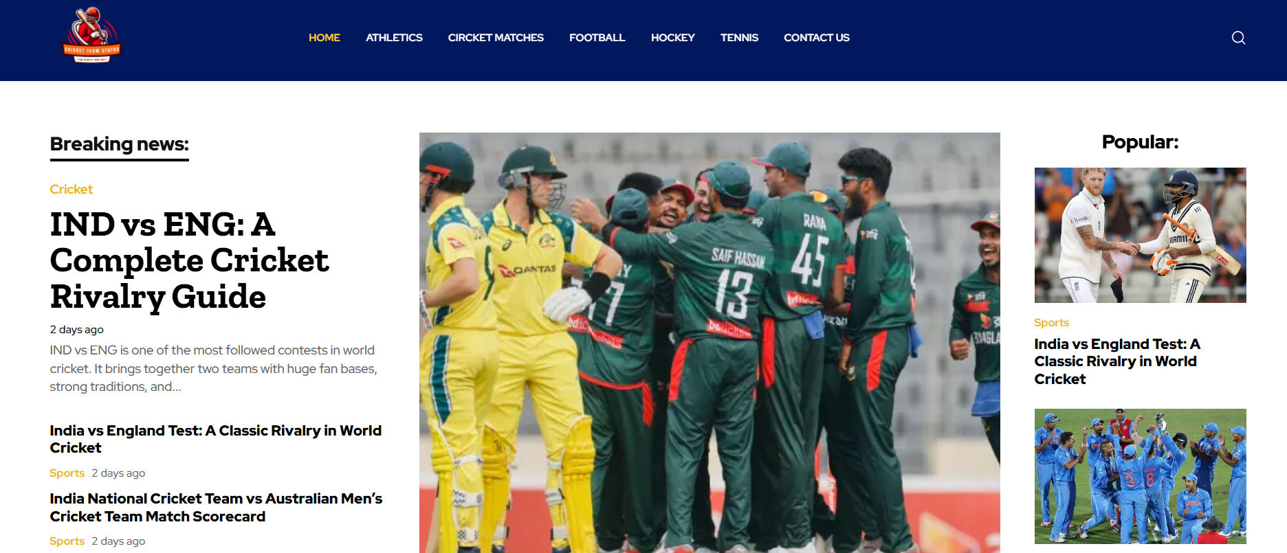 Cricketteamstatus