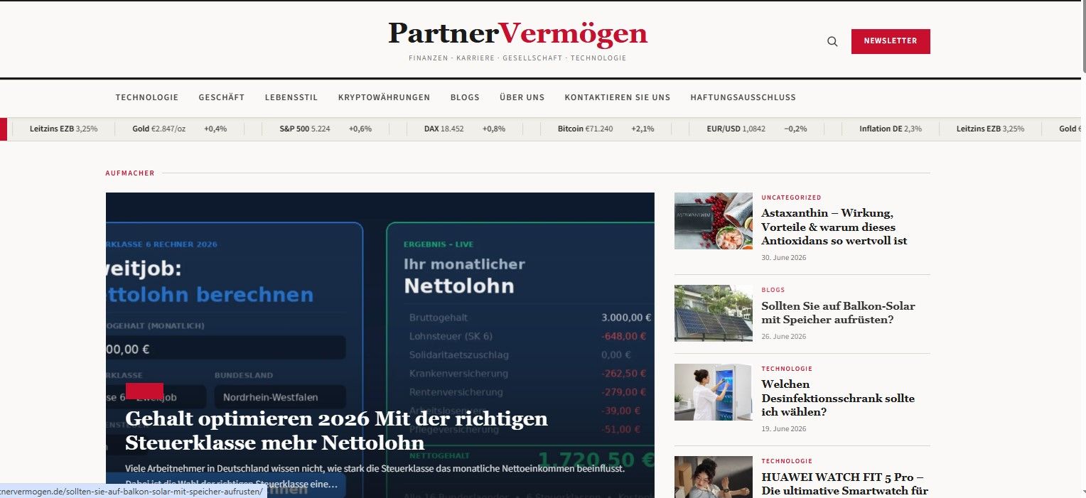 Partnervermogen