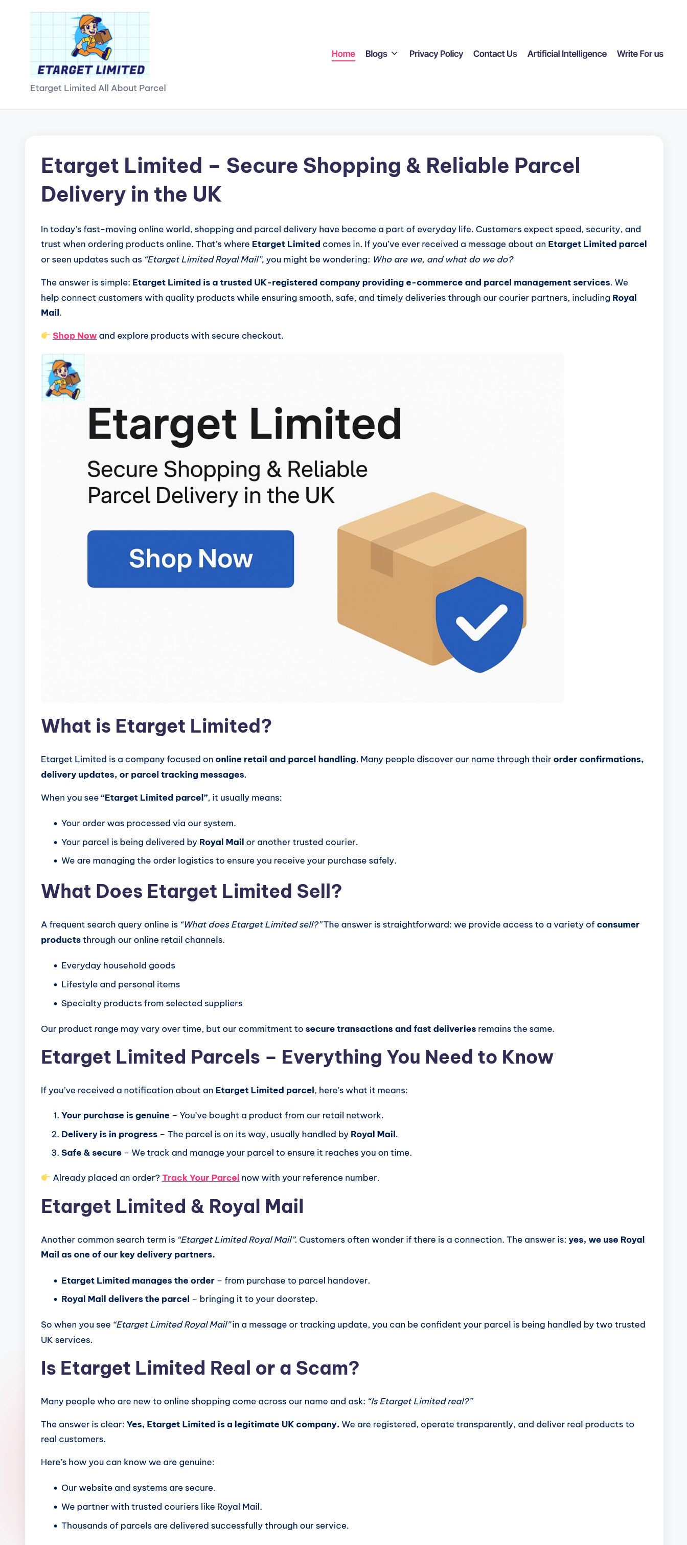 Etargetlimited