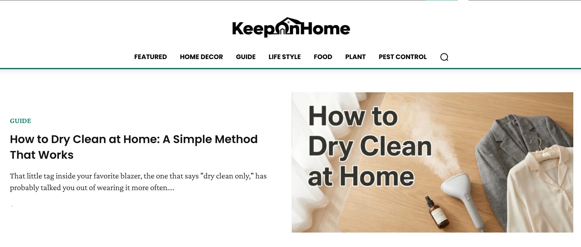 Keep On Home
