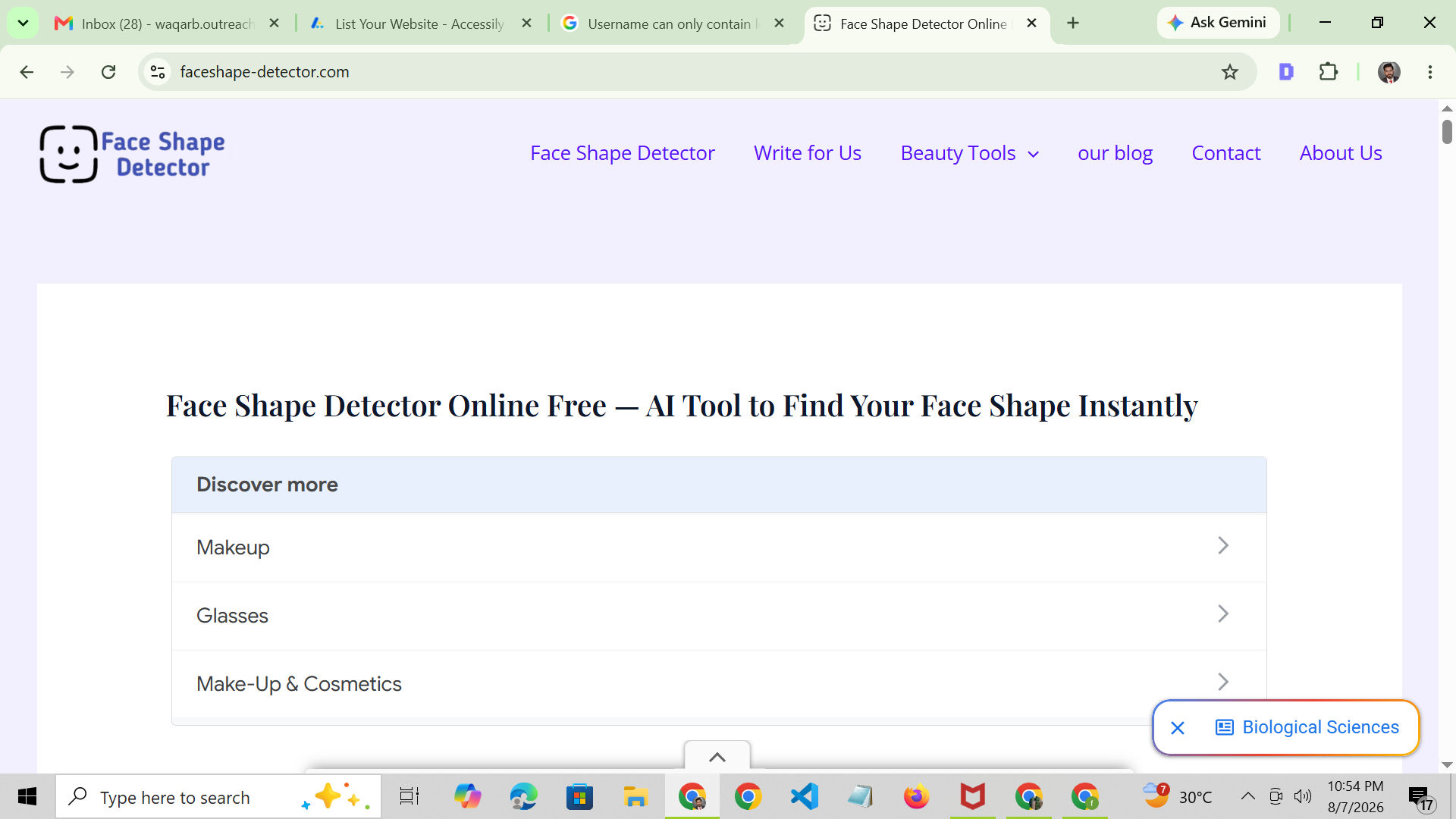 Face Shape-detector
