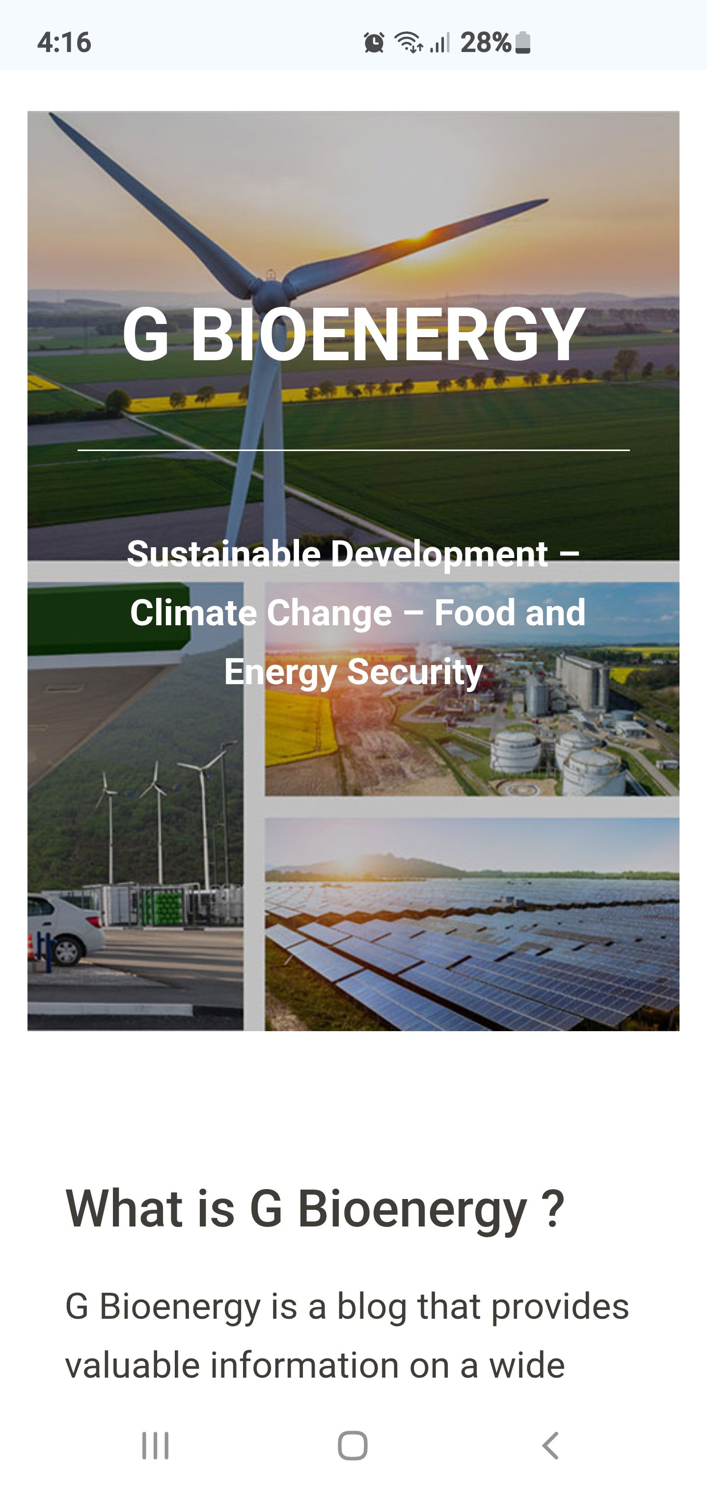 Globalbioenergy