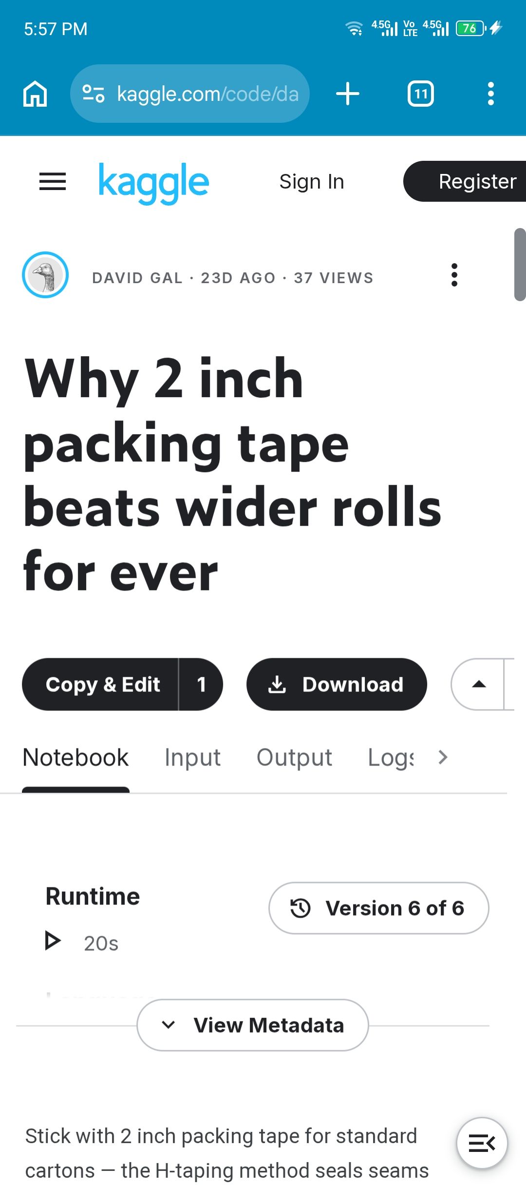 Kaggle