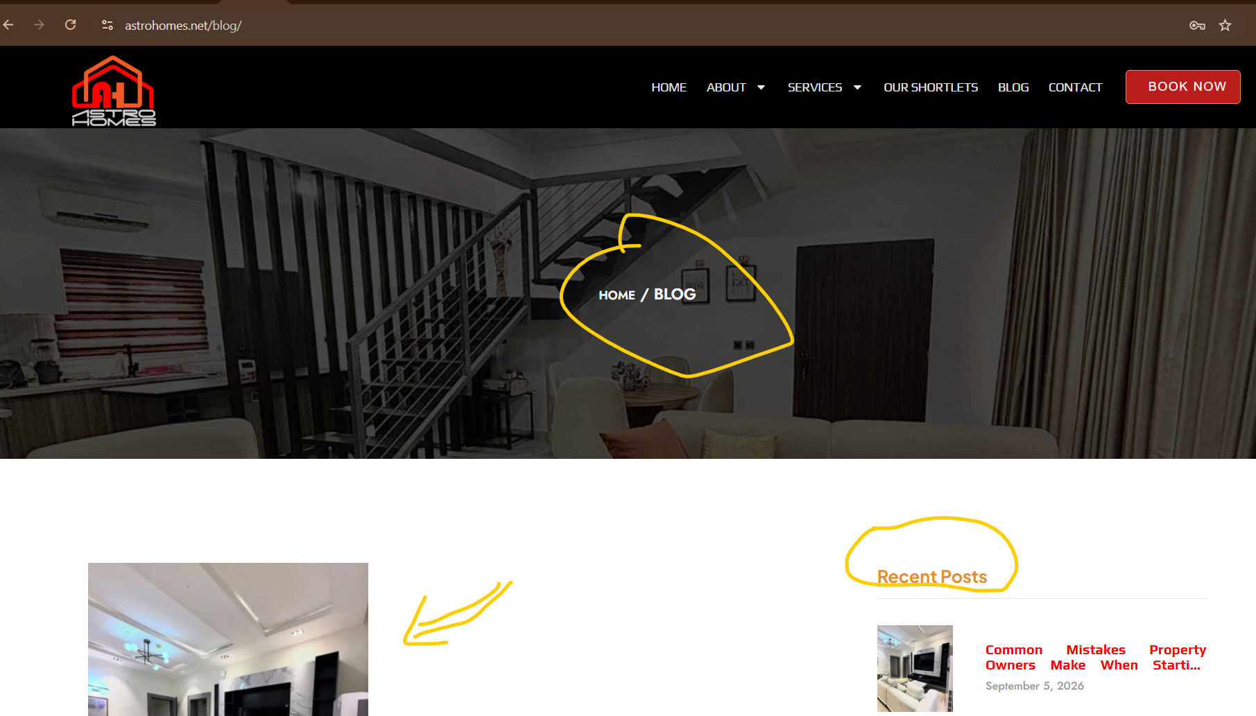Astrohomes