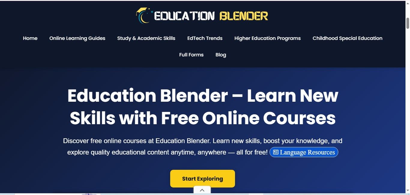 Education Blender