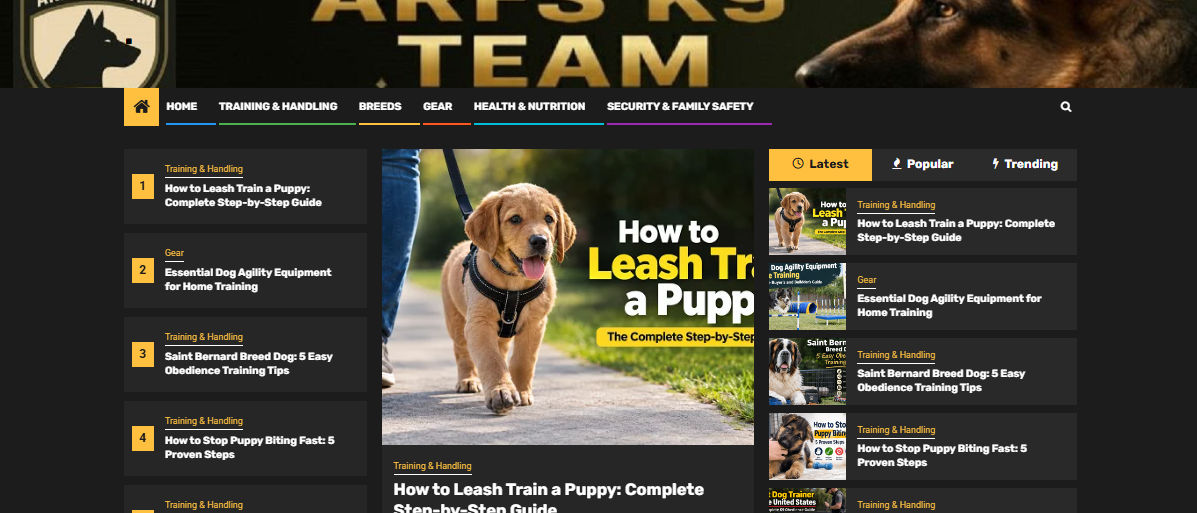 ARFS K9 TEAM