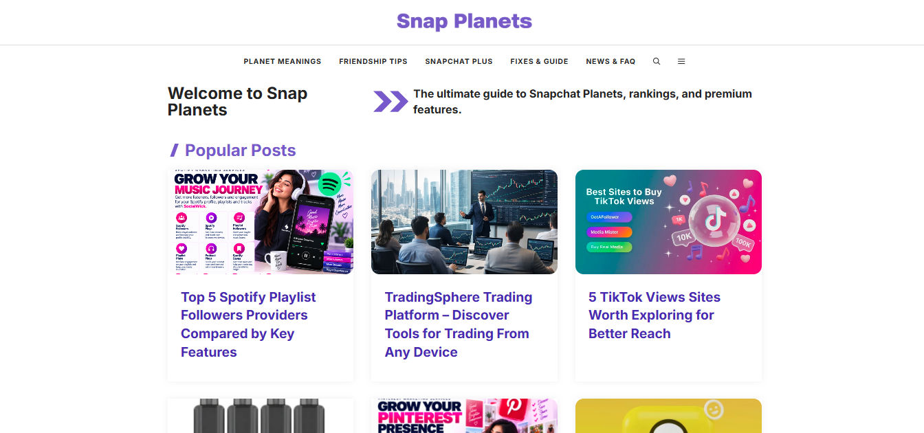 Snapplanets