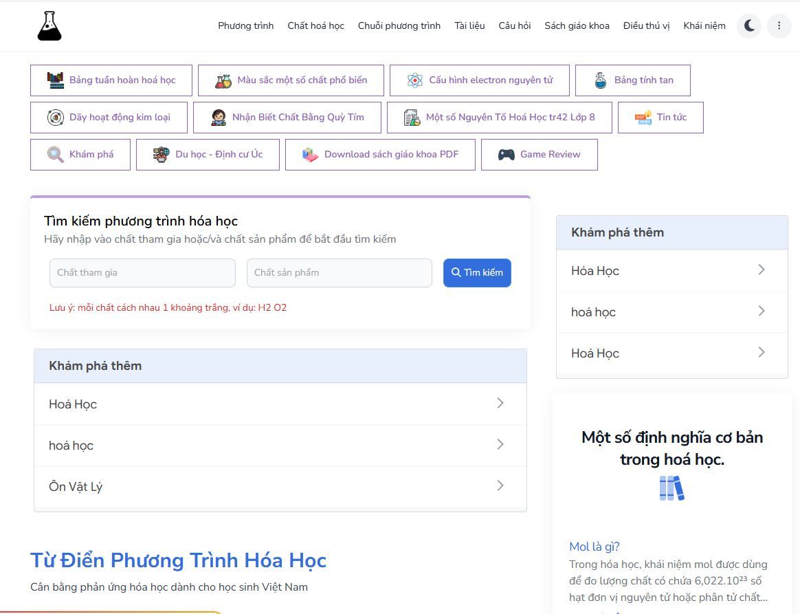 Phuongtrinhhoahoc