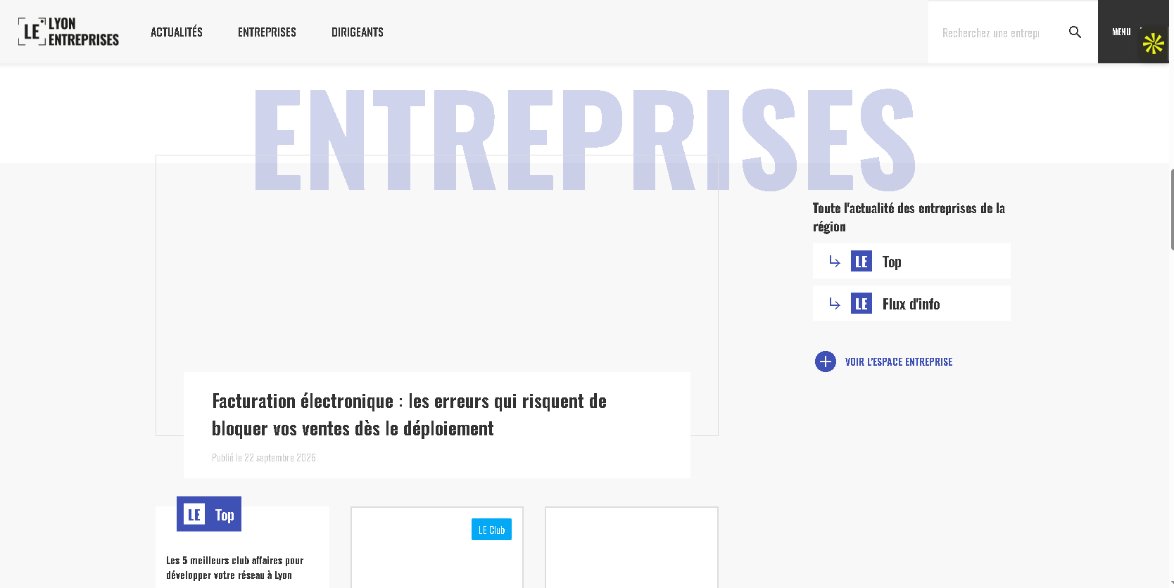Lyon-entreprises