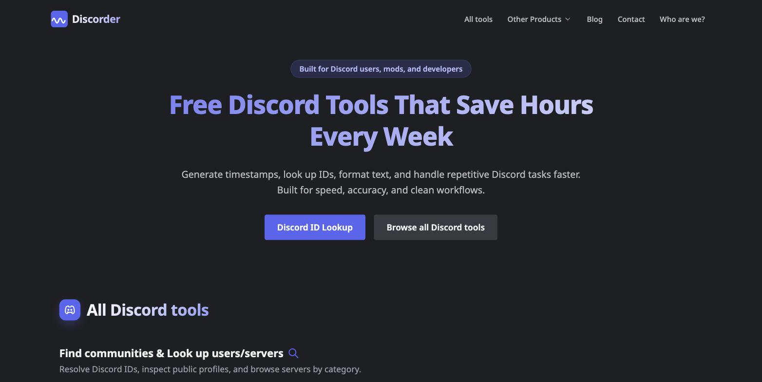 Discorder