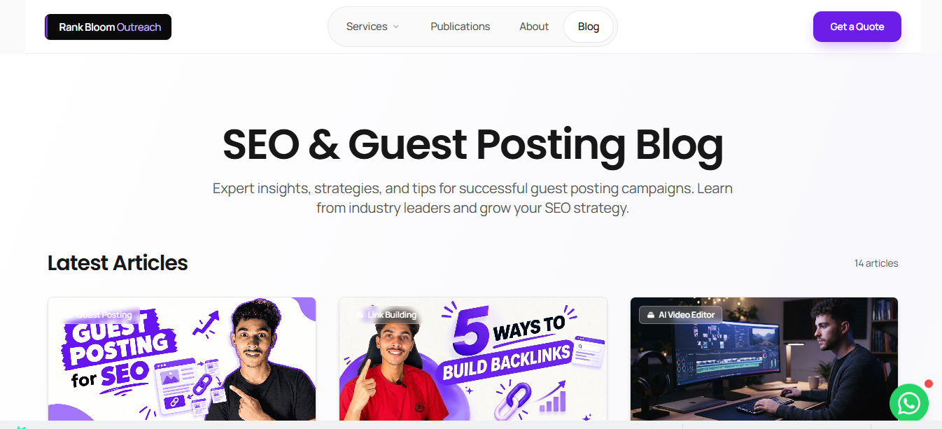 Rankbloomoutreach