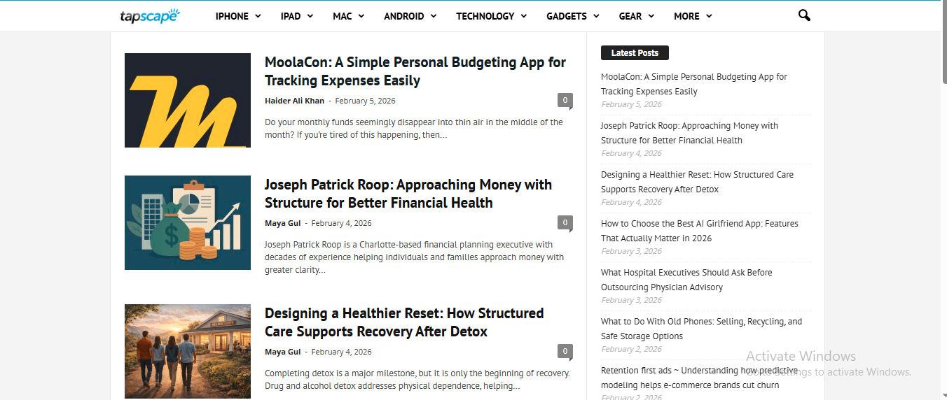 Tapscape ? IPhone, IPad, Android App Reviews And Technology News