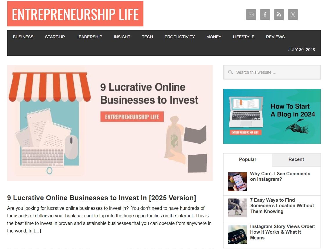 Entrepreneurshiplife