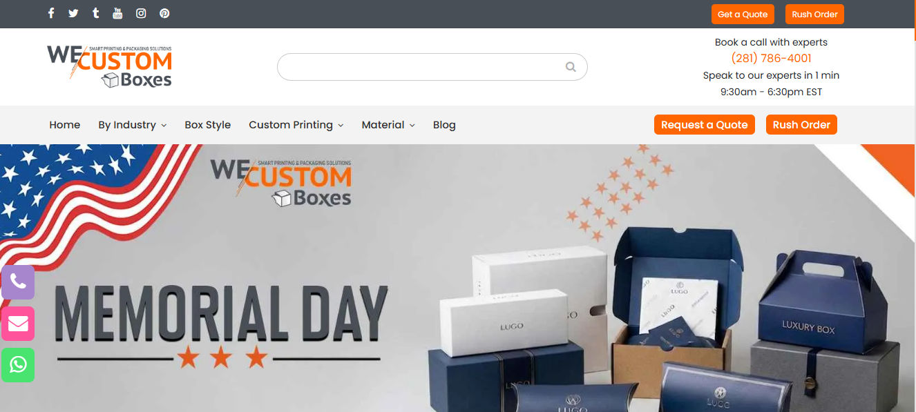 We Custom Boxes