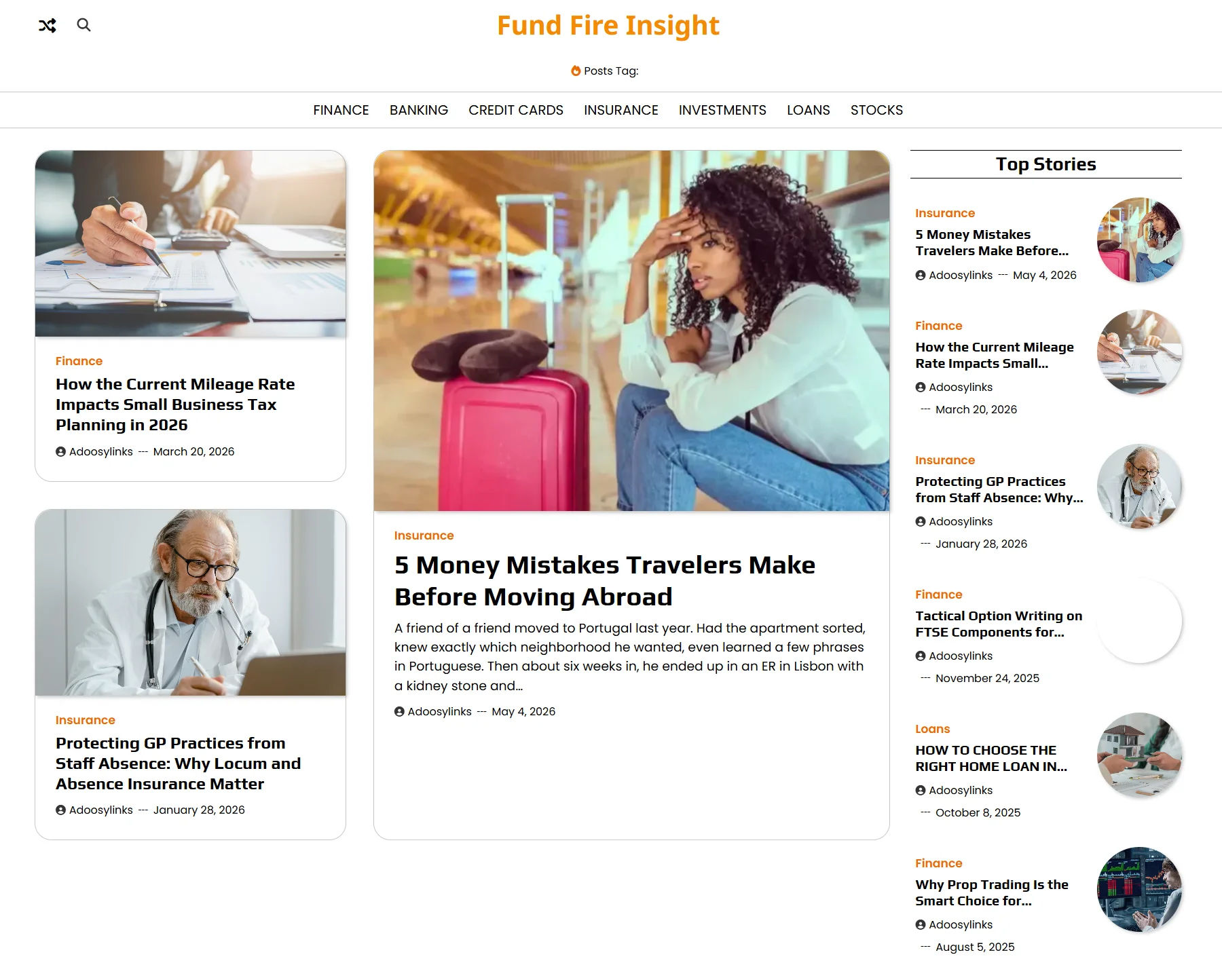 Fund Fire Insight