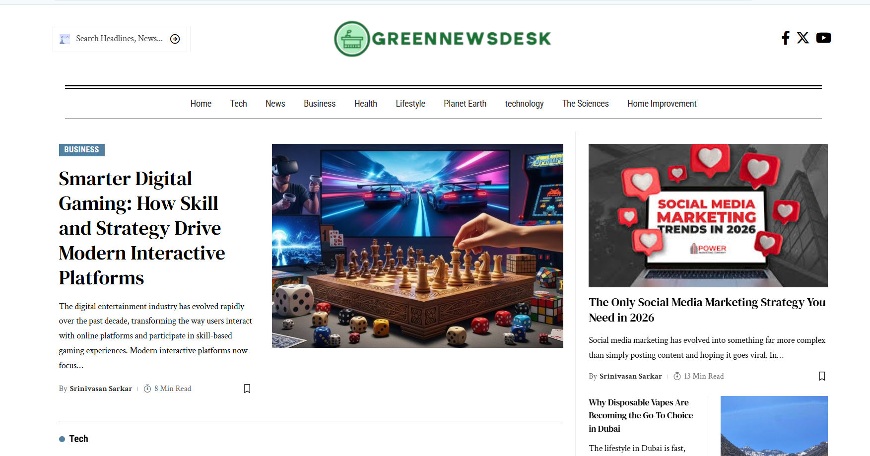 Green Newsdesk